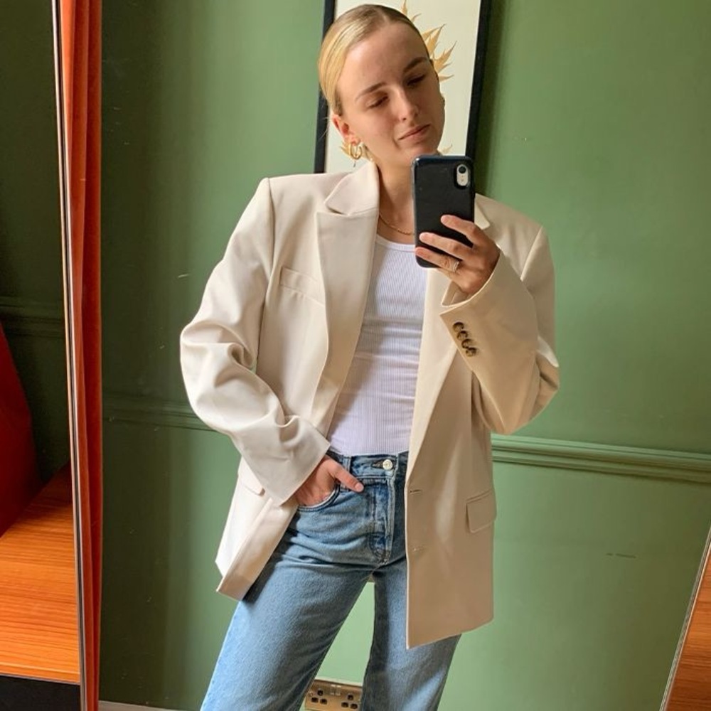 Mango Oversized Blazer